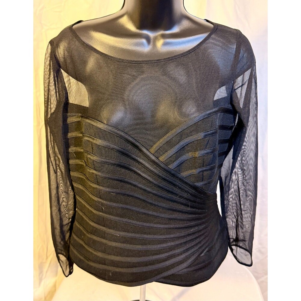Dark Fairy Sheer Sexy Sheer Top Shirt Emo Goth Whimsygoth Women's 10 Medium M